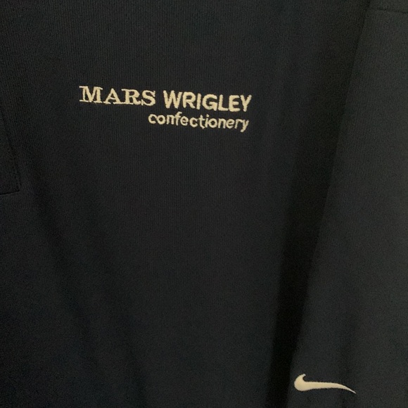 SNICKERS Nike Golf Polo Men’s XXL Mars Wrigley Confectionery Navy - Picture 6 of 7